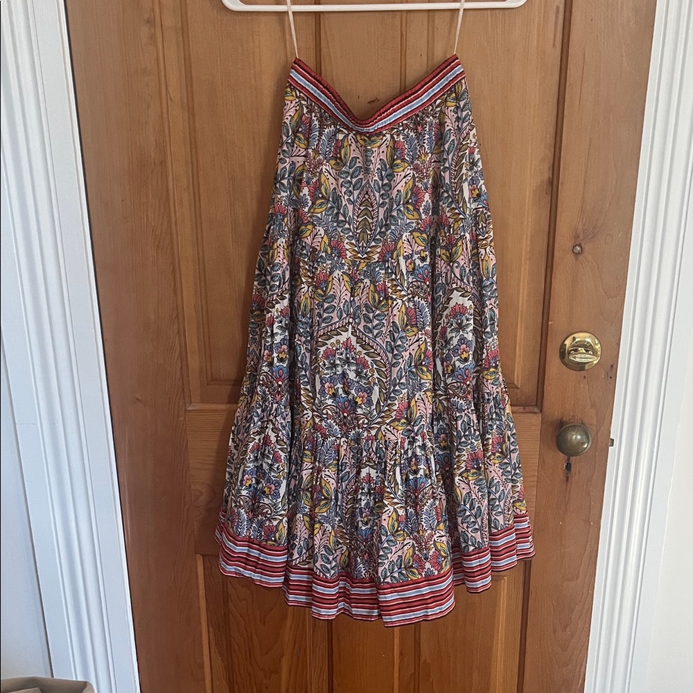 Floral Midi Skirt